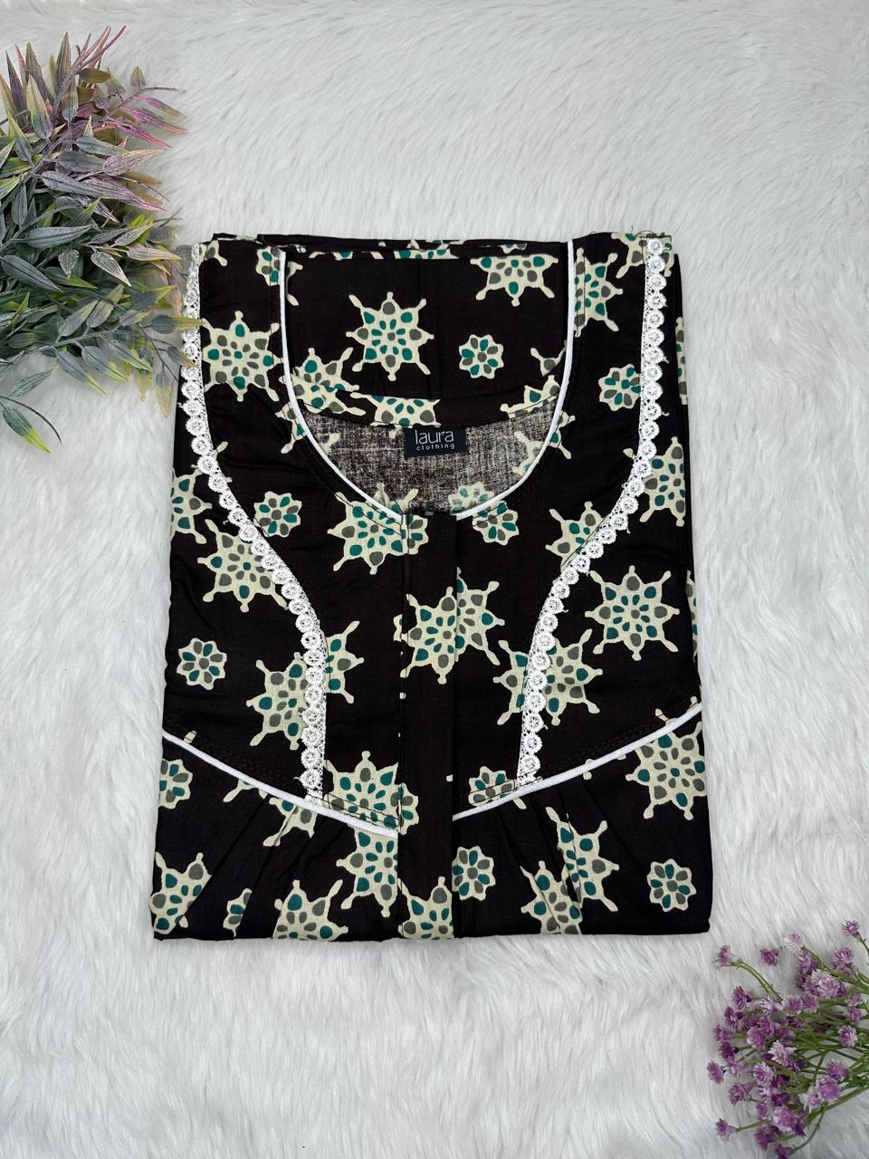 Long Zip Feeding Nighty