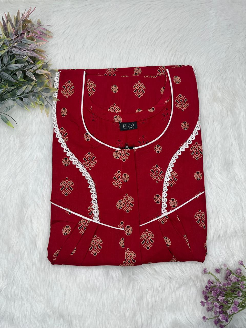 Long Zip Feeding Nighty