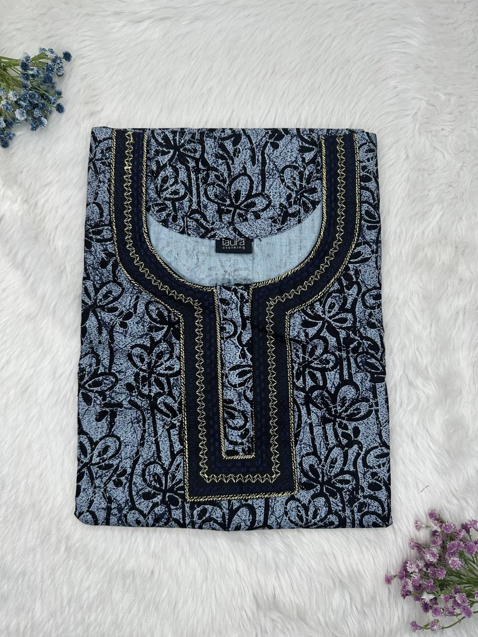 Embroidery Nighty