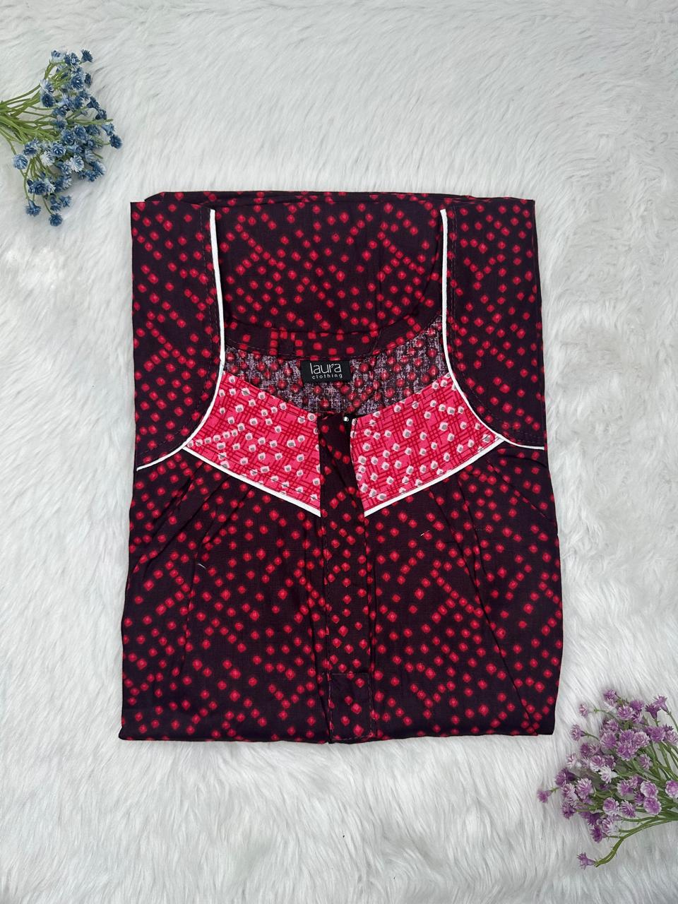 Pleated Zip Nighty