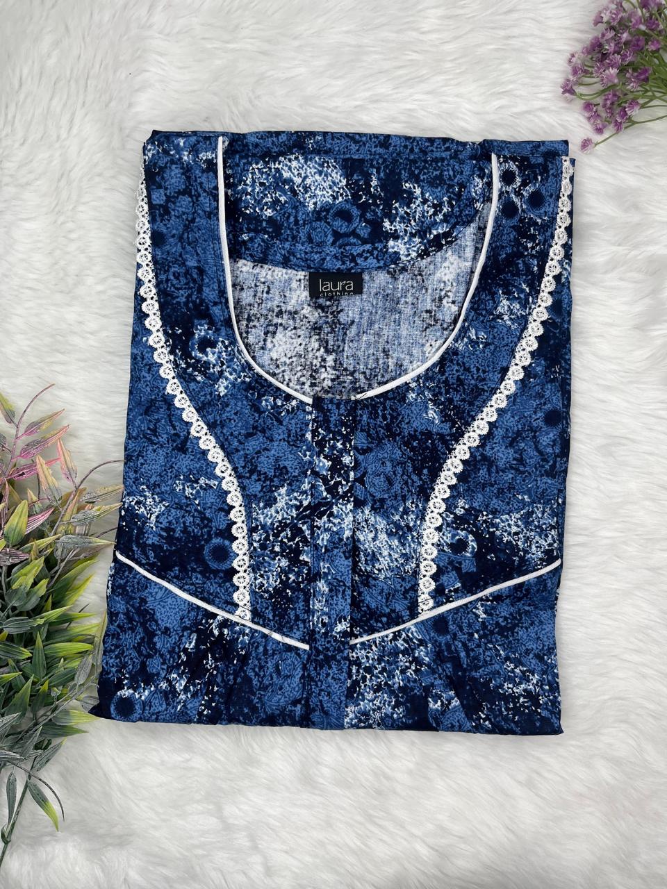 Long Zip Feeding Nighty